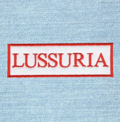 Lussuria - Small Embroidery Patch