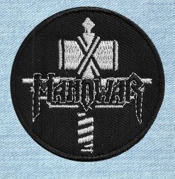 Manowar - Small Embroidery Patch