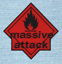 Massive Attack - Small Embroidery Patch