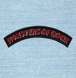 Monsters Of Rock - Small Embroidery Patch