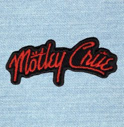 Motley Crue - Small Embroidery Patch