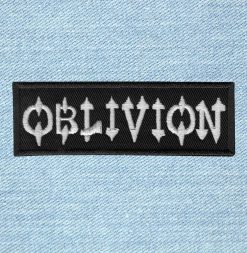 Oblivion - Small Embroidery Patch
