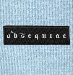 Obsequiae - Small Embroidery Patch