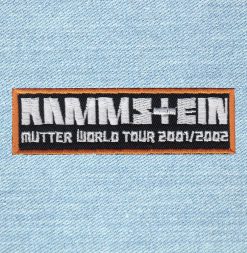Rammstein - Small Embroidery Patch