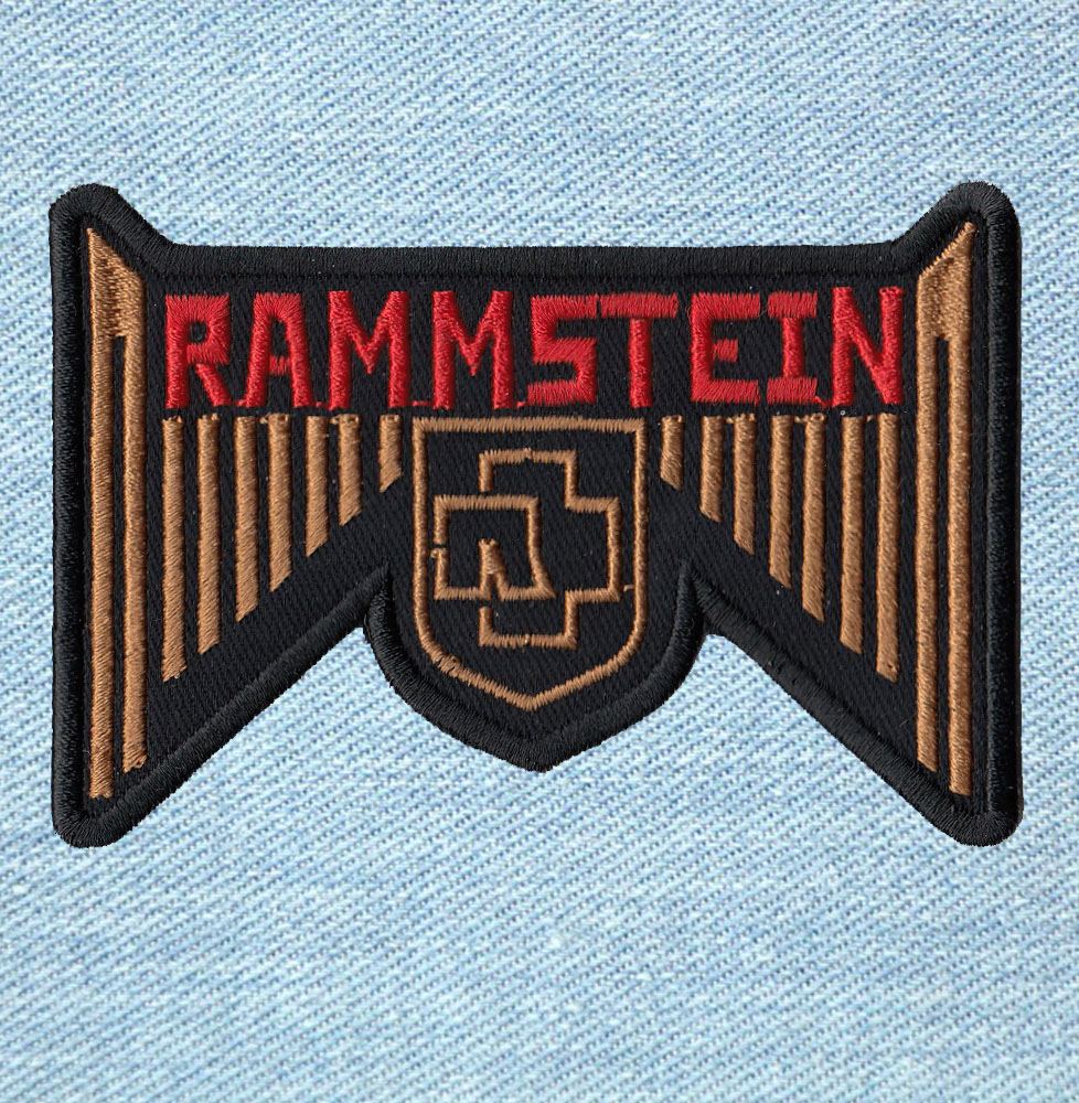 Rammstein - Small Embroidery Patch - King Of Patches