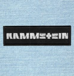 Rammstein - Small Embroidery Patch