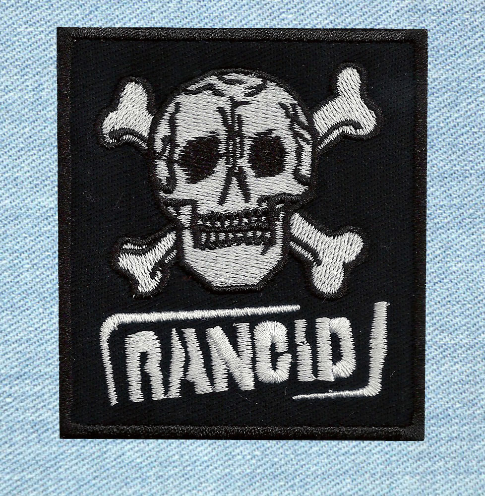 Rancid - Small Embroidery Patch - King Of Patches