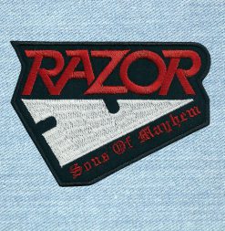 Razor - Small Embroidery Patch