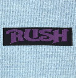 Rush - Small Embroidery Patch