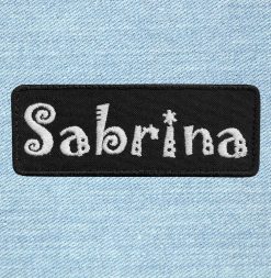 Sabrina - Small Embroidery Patch