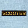 Scooter - Small Embroidery Patch