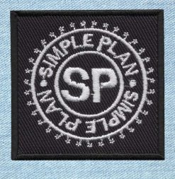 Simple Plan - Small Embroidery Patch