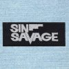 Sin Savage - Small Embroidery Patch