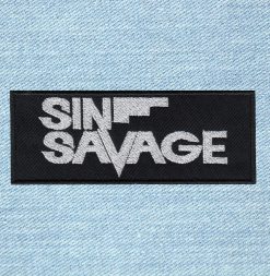 Sin Savage - Small Embroidery Patch