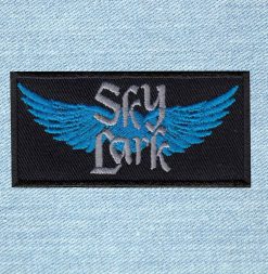 Sky Lark - Small Embroidery Patch