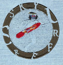 Skysurfer - Small Embroidery Patch
