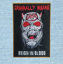 Slayer - Small Embroidery Patch