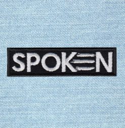 Spoken - Small Embroidery Patch