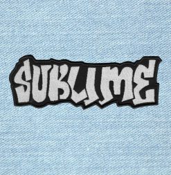 Sublime - Small Embroidery Patch
