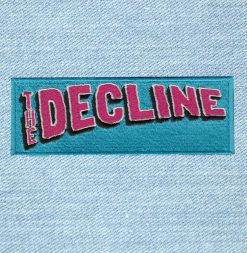The Decline - Small Embroidery Patch