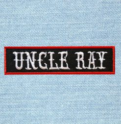 Uncle Ray - Small Embroidery Patch
