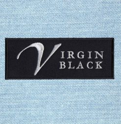 Virgin Black - Small Embroidery Patch