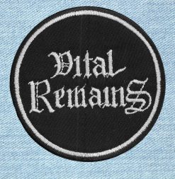 Vital Remains - Small Embroidery Patch