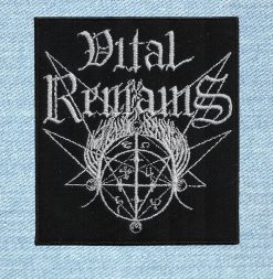 Vital Remains - Small Embroidery Patch