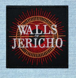 Walls Of Jericho - Small Embroidery Patch
