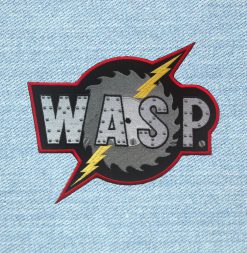 Wasp - Small Embroidery Patch