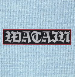 Watain - Small Embroidery Patch