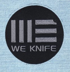 We Knives - Small Embroidery Patch
