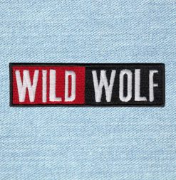 Wild Wolf - Small Embroidery Patch