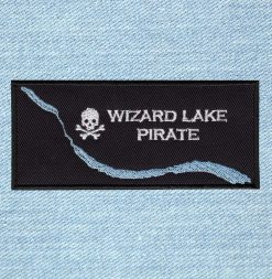 Wizard Lake Pirate - Small Embroidery Patch