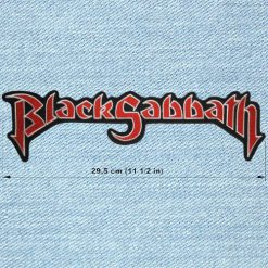 Black Sabbath - Big Embroidery Patch