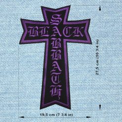 Black Sabbath - Big Embroidery Patch