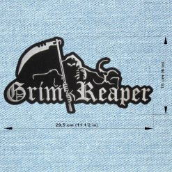 Grim Reaper - Big Embroidery Patch