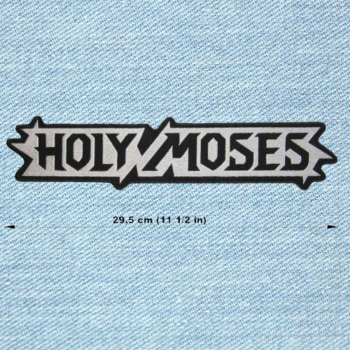 Holy Moses - Big Embroidery Patch