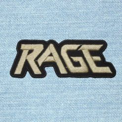 Rage - Small Embroidery Patch