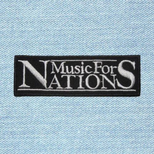 Music For Nations - Small Embroidery Patch