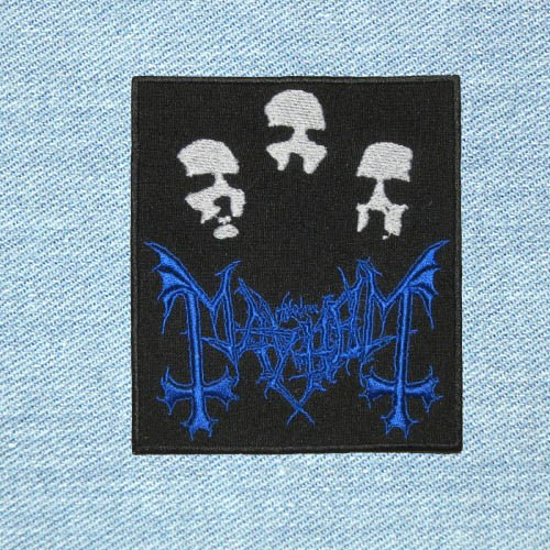 Mayhem - Small Embroidery Patch