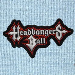 Headbangers Ball - Small Embroidery Patch