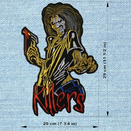 Iron Maiden Killers - Big Embroidery Patch