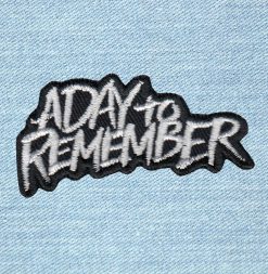 A Day To Remember - Small Embroidery Patch
