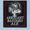 Arrogant Bastard Ale - Small Embroidery Patch