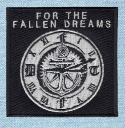 For The Fallen Dreams - Small Embroidery Patch