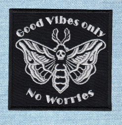 Good Vibes Only - Small Embroidery Patch