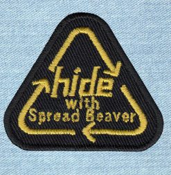 Hide - Small Embroidery Patch