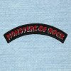Monsters Of Rock - Small Embroidery Patch