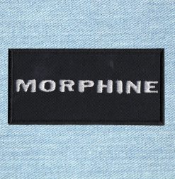 Morphine - Small Embroidery Patch